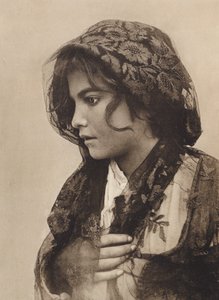 Sicilia / Sicile : Costume sicilien (photo n/b) - Italian Photographer