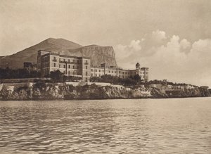 Sicile / Sicile : Villa Igea (photo n/b) - Italian Photographer