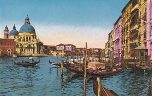 Venise/Venise : Grand Canal avec l