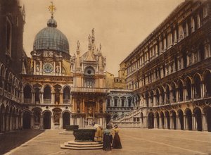 Venise / Venise : Cour du Palais des Doges (photo couleur) - Italian Photographer