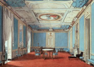 Un salon dans un palais, Naples, vers 1810