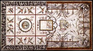 Dessins alternatifs pour un plafond néoclassique, c.1800