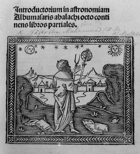 Un astronome observant les étoiles, de Introductorium in astronomiam, publié à Venise en 1506