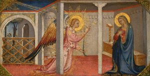 Annonciation, Florence, début-milieu du 15ème siècle - Italian School