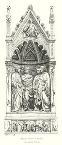 Antonio Nanni di Banco, Les quatre Saints (gravure)