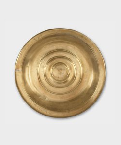 Dos du plat avec armoiries centrales - Italian School