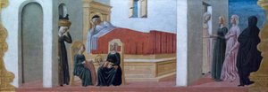 Naissance de la Vierge par le Maître de la prédelle Colonna