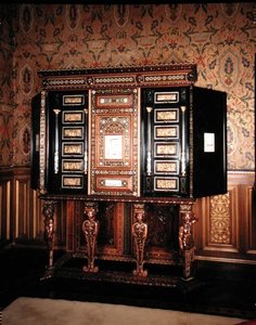 Cabinet offert à Marie Stuart (1542-87) et François II (1544-60) Dauphin de France comme cadeau de mariage