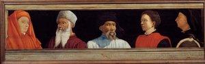 Cassone avec 5 portraits du maître de la Renaissance florentine