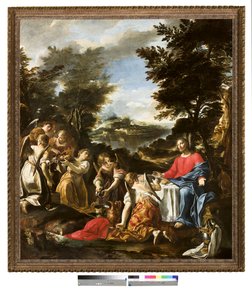 Le Christ servi par des anges, vers 1650-1700