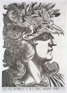 Claude César (10 av. J.-C.-54 ap. J.-C.) - Italian School