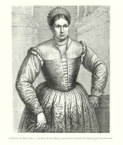 Collection du Palais Pitti, La Balia di Casa Medici, nourrice de la famille des Medicis, par Paris Bordone