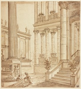 Portique à colonnades