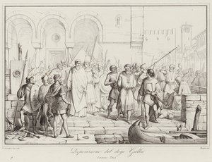 Déposition du Doge Galla, 750