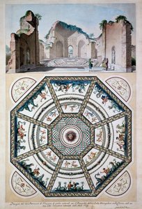 Conception pour un sol en mosaïque octogonale, 1779