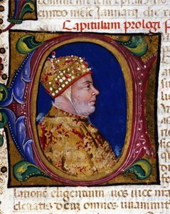 Doge Antonio Venier, portrait illuminé de 1382