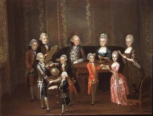 Intérieur familial élégant