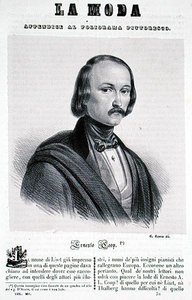 Ernesto Coop, gravé par G. Riccio - Italian School