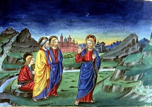 Après la Transfiguration, le Christ dit aux apôtres de ne pas révéler ce fait avant la Résurrection