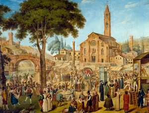 Festival folklorique à Lodi Vecchio, Italie