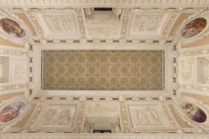 Quatre saisons et plafond - Italian School