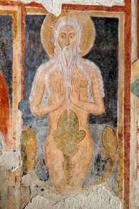 Fresque - Saint Onophrius l