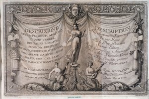 Frontispice du Gabinetto armonico par Filippo Bonanni - Italian School