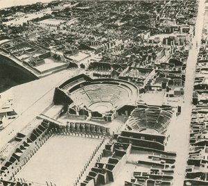Vue générale de Pompéi (gravure)