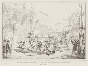 Tournoi célébré sur la place Saint-Marc pour la récupération de Candie