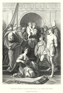 Giovanni Battista Rosso Fiorentino, La Madone de Rosso, Collection du Palais Pitti - Italian School