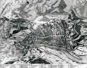 Ivrea et ses fortifications