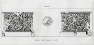 La Colonne Trajane - Italian School