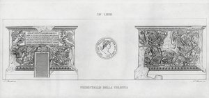 La Colonne Trajane (gravure) - Italian School