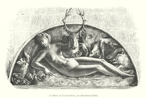 La Diane de Fontainebleau, par Benvenuto Cellini