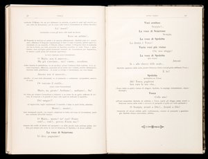 Libretto della Tosca par Giacomo Puccini, Édition Ricordi, Italie - Italian School