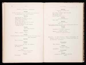 Libretto de Tosca, Édition Ricordi, Italie