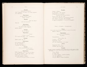 Libretto de Tosca, Édition Ricordi, Italie