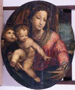 Madonna et Enfant avec Jean le Baptiste, 1546-55