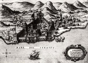 Carte des Dardanelles, une conquête vénitienne et bastion contre les Turcs