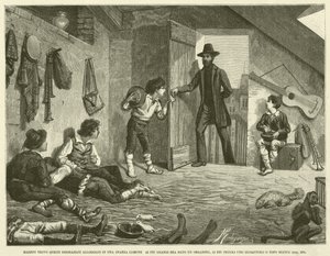 Mazzini Trouva Ces Malheureux Logés Dans Une Chambre Commune, Aux Plus Grands Était Donné Un Orgue de Barbarie, Aux Plus Petits Un Écureuil ou Une Souris Blanche - Italian School