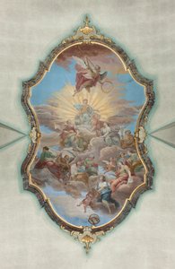 Milan, Église de San Francesco da Paola, Fresque Hall Palazzo