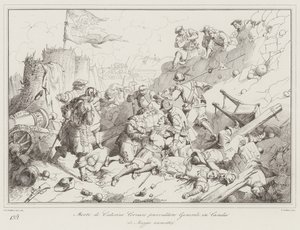 Mort de Caterino Cornaro, provéditeur général en Candie