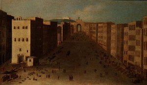Scène de Rue Napolitaine