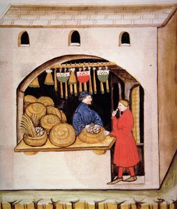 La vente de figues séchées, de Tacuinum Sanitatis
