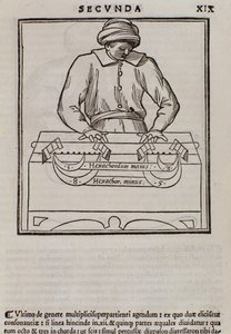 Page de Musica theorica par Lodovico Fogliani (1475?-1542) théoricien de la musique - Italian School