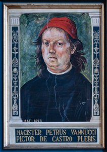 Portrait de Pietro di Cristoforo Vannucci, connu sous le nom de Perugino