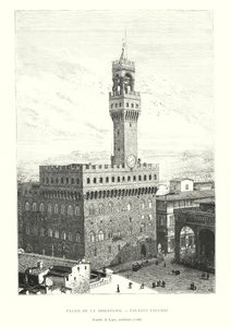 Palais de la Seigneurie, Palazzo Vecchio, Arnolfo di Lapo, architecte