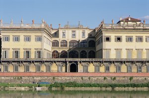 Palazzo Corsini, construit entre 1650 et 1737 - Italian School