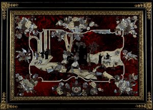 Marqueterie réalisée par la Manufacture Royale de Naples - Italian School