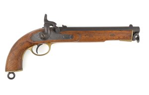 Pistolet à percussion modèle 1856